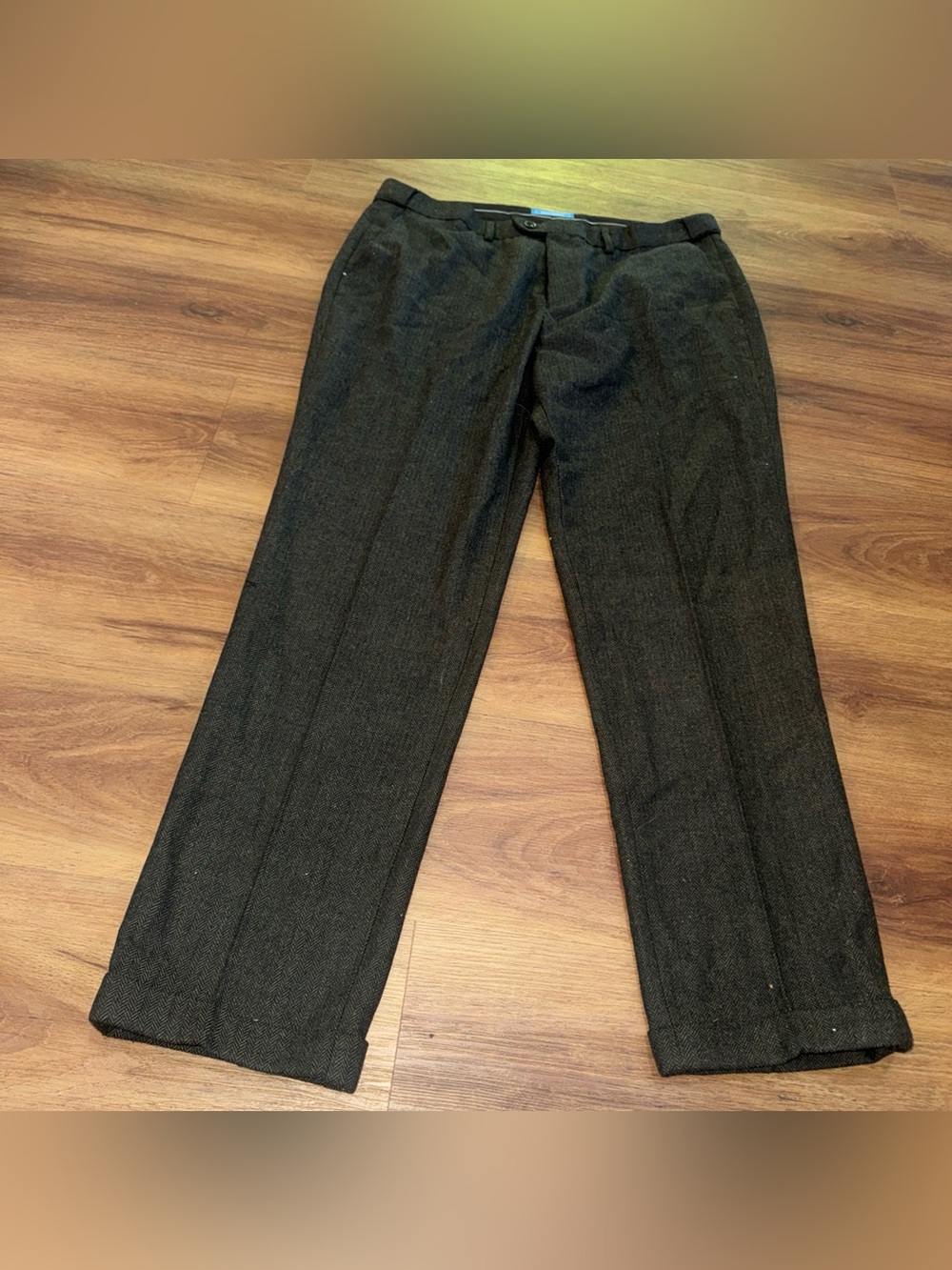 Solovedress Straight Leg Dress Pants Trousers Mens Size 38Wx30L